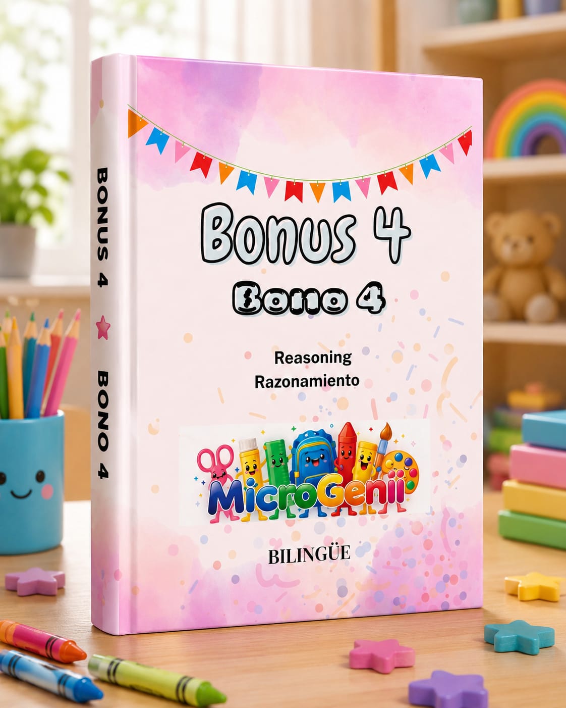 Portada del BONUS 4 de Little Hands: razonamiento lógico