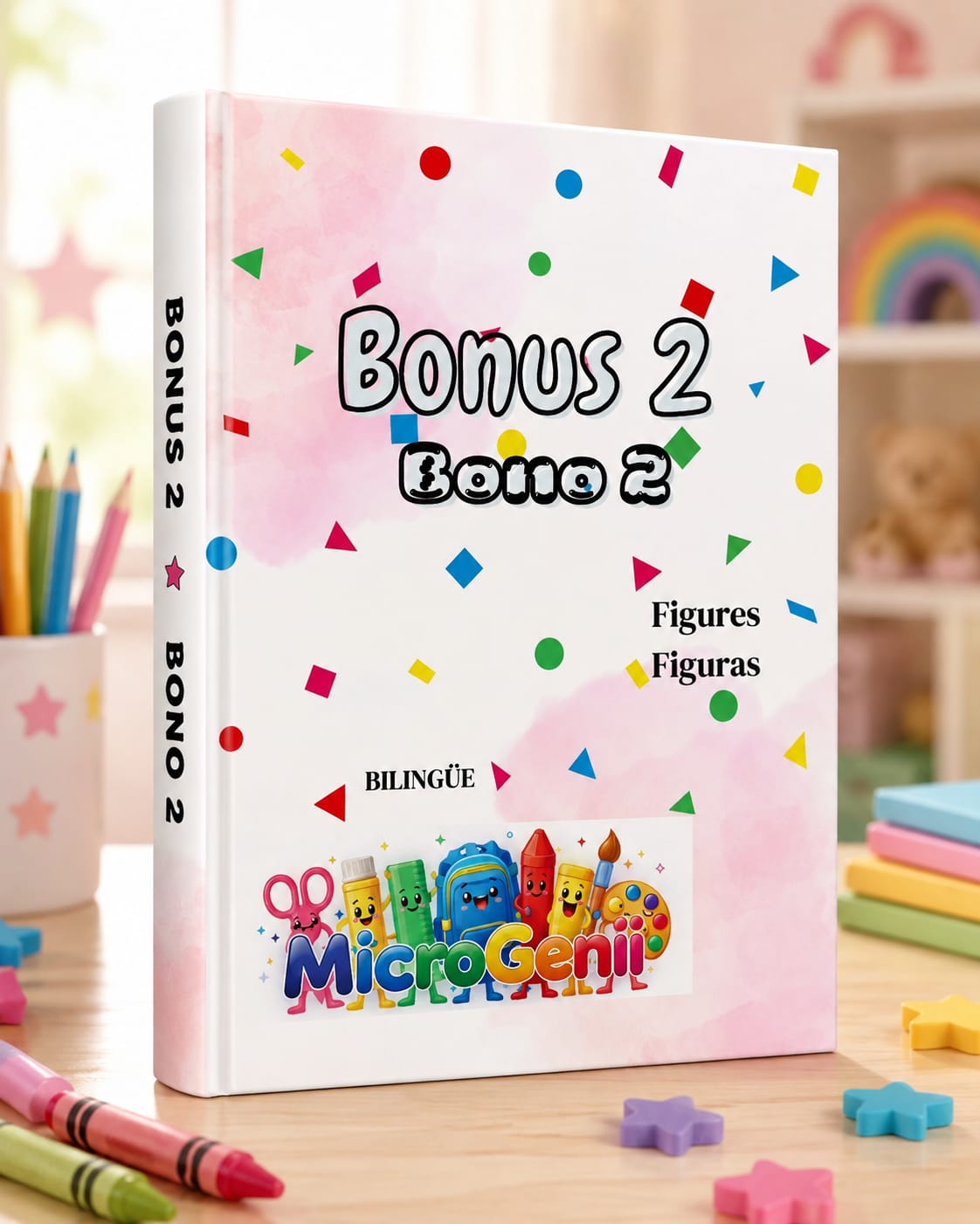 Portada del BONUS 2 de Little Hands: figuras geométricas